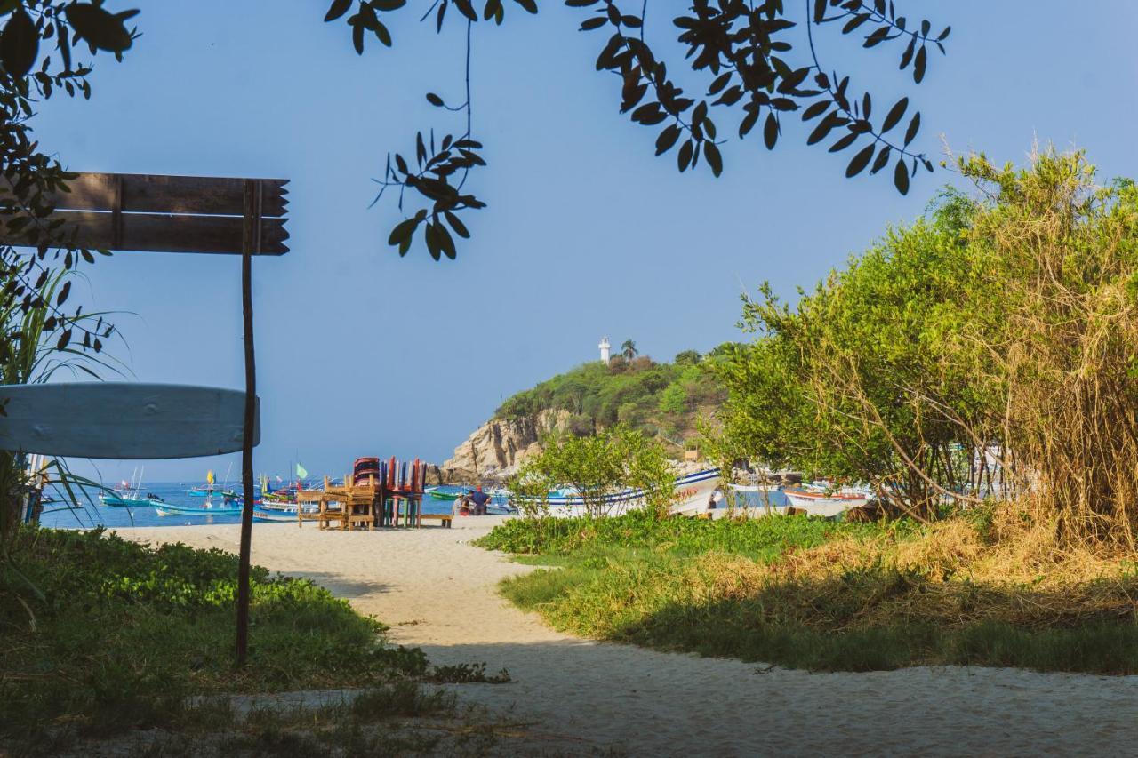 ホテルNomad Beach House プエルト・エスコンディード エクステリア 写真